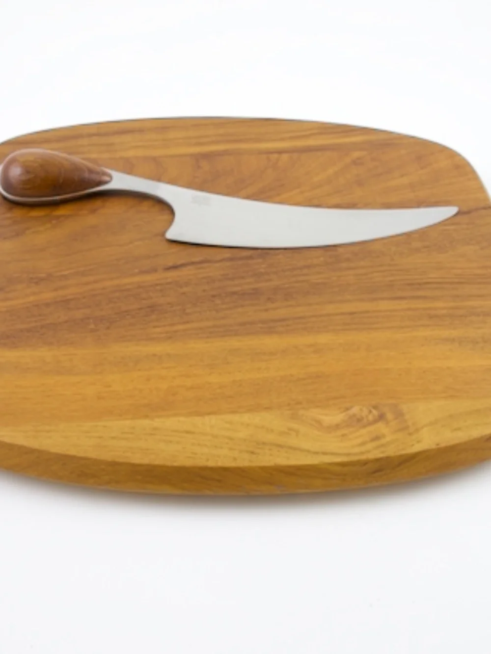 Vintage Dansk Int'l Designs Denmark Vivianna Torun Cheese Cutting Board & Knife